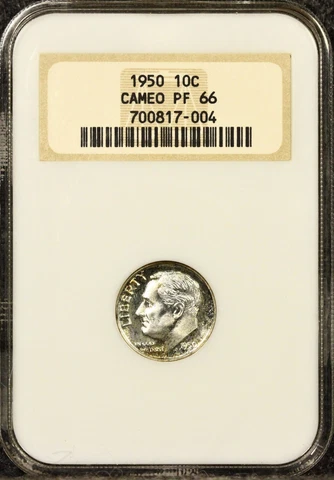 1950 D Roosevelt Dimes thumbnail