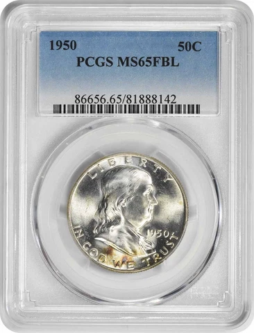 1950 Franklin Half Dollars thumbnail
