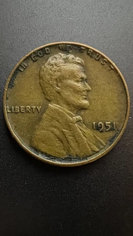 1951 Lincoln Wheat Small Cents thumbnail
