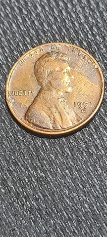 1951 Lincoln Wheat Small Cents thumbnail