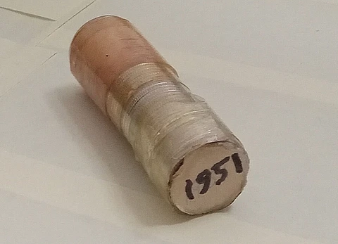 1951 P Roosevelt Dimes thumbnail