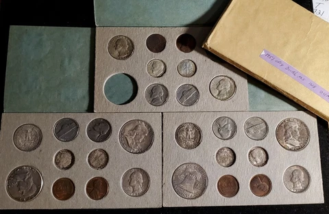 1951 US Coin Mint Sets thumbnail