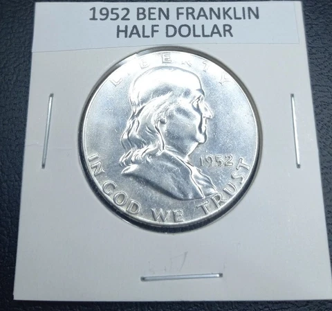 1952 Franklin Half Dollars thumbnail