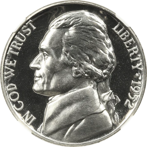 1952 Jefferson Nickels thumbnail