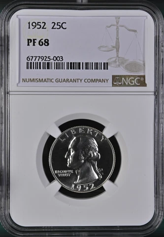 1952 P Washington Quarters thumbnail