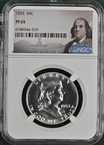 1953 Franklin Half Dollars thumbnail