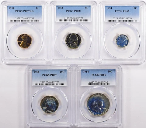 1954 Proof Coin Sets thumbnail