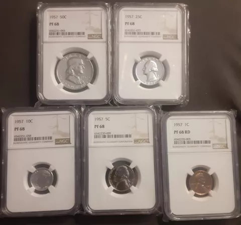 1957 Proof Coin Sets thumbnail