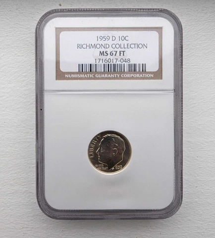 1959 P Roosevelt Dimes thumbnail