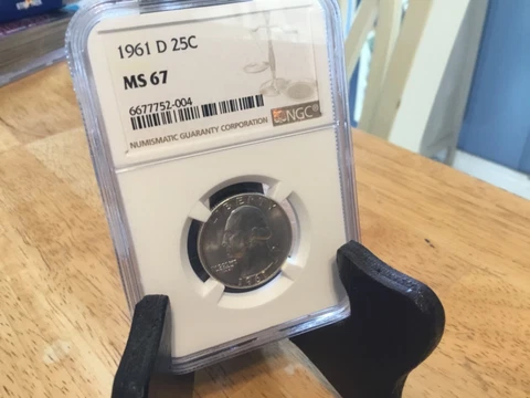 1961 D Washington Quarters thumbnail