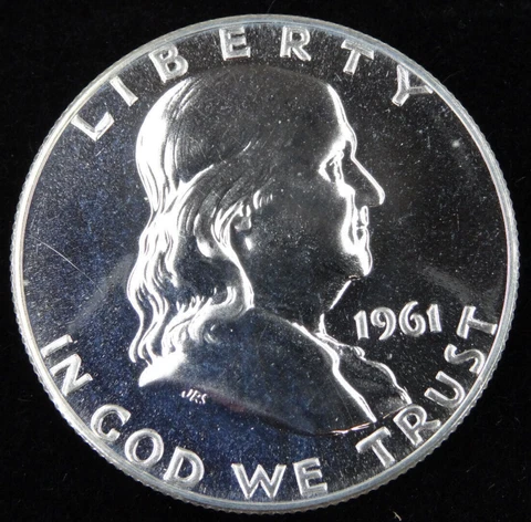 1961 Franklin Half Dollars thumbnail