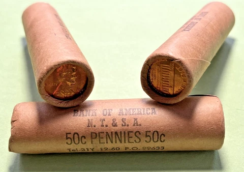 1961 Lincoln Memorial Small Cents thumbnail
