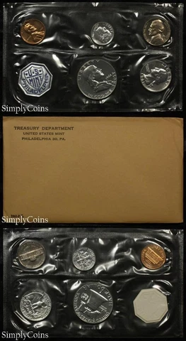 1961 US Coin Mint Sets thumbnail