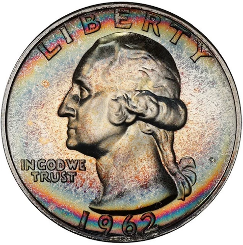 1962 P Washington Quarters thumbnail