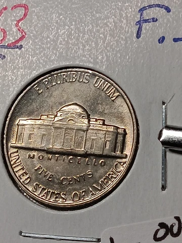 1963 Jefferson Nickels thumbnail