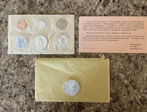 1963 US Coin Mint Sets thumbnail