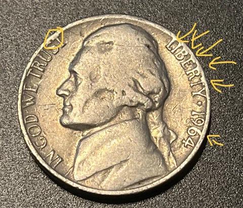 1965 Jefferson Nickels thumbnail