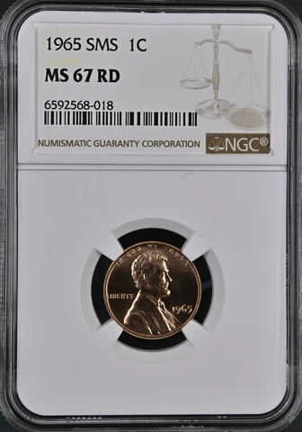 1965 Lincoln Memorial Small Cents thumbnail