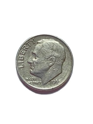 1965 S Roosevelt Dimes thumbnail
