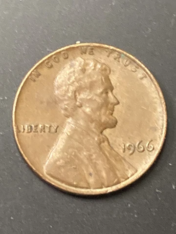 1966 Lincoln Memorial Small Cents thumbnail