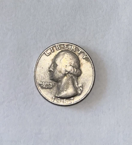 1967 S Washington Quarters thumbnail