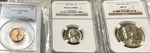 1967 US Coin Mint Sets thumbnail
