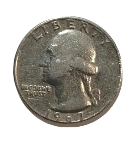 1967 Washington Quarters thumbnail