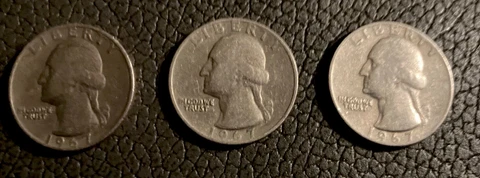 1967 Washington Quarters thumbnail