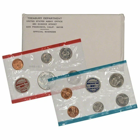 1968 US Coin Mint Sets thumbnail