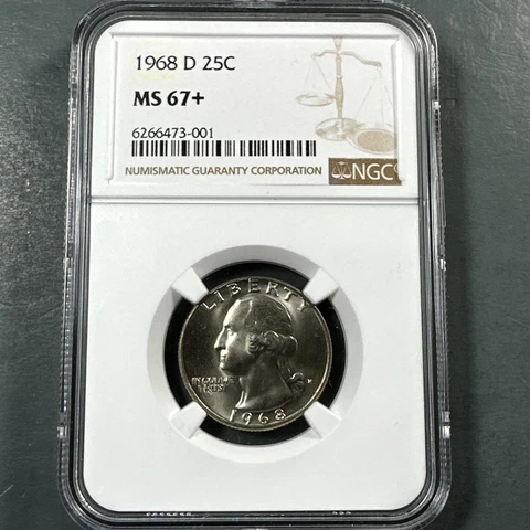 1968 Washington Quarters thumbnail