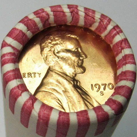 1970 Lincoln Memorial Small Cents thumbnail