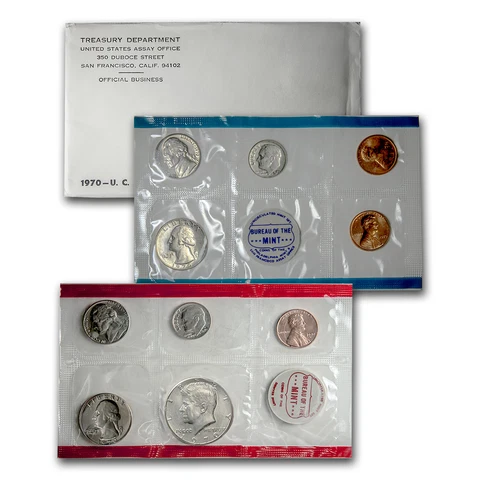 1970 US Coin Mint Sets thumbnail
