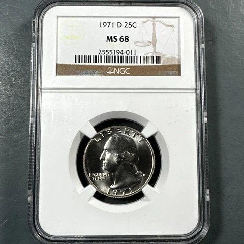 1971 D Washington Quarters thumbnail