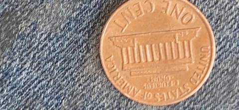 1971 Lincoln Memorial Small Cents thumbnail