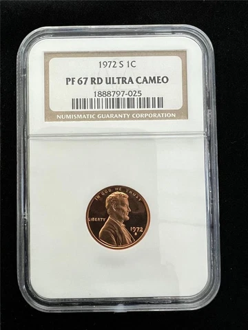 1972 Lincoln Memorial Small Cents thumbnail