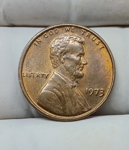 1973 Lincoln Memorial Small Cents thumbnail