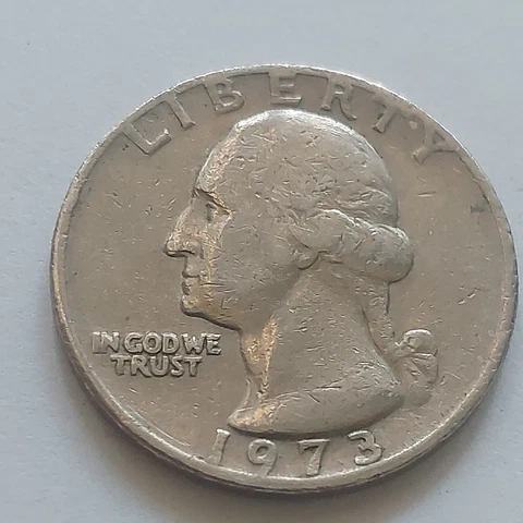 1973 P Washington Quarters thumbnail