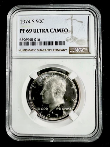 1974 D Kennedy Half Dollars thumbnail