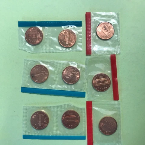 1974 Lincoln Memorial Small Cents thumbnail