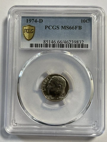 1974 P Roosevelt Dimes thumbnail
