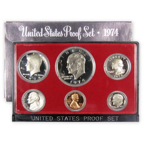 1974 Proof Coin Sets thumbnail