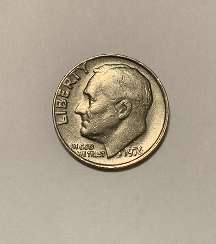 1976 Roosevelt Dimes thumbnail