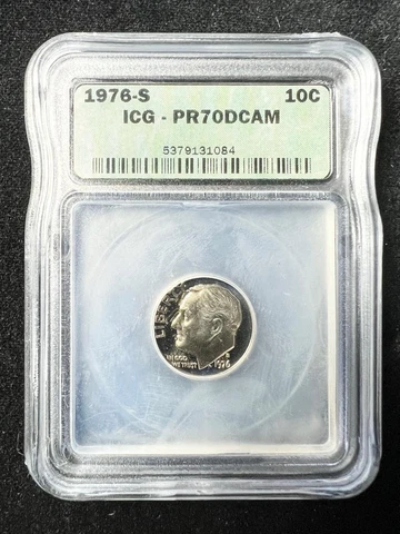 1976 S Roosevelt Dimes thumbnail