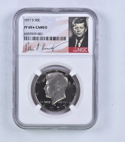 1977 D Kennedy Half Dollars thumbnail