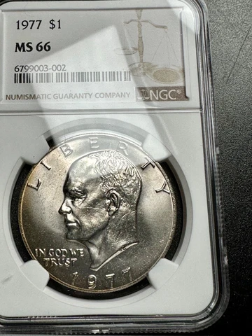 1977 Eisenhower Dollars thumbnail