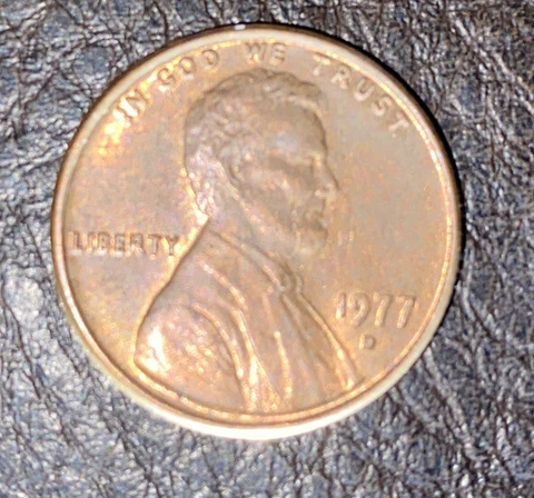 1977 Lincoln Memorial Small Cents thumbnail