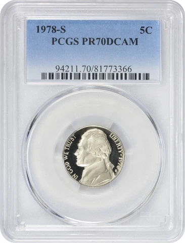 1978 Jefferson Nickels thumbnail