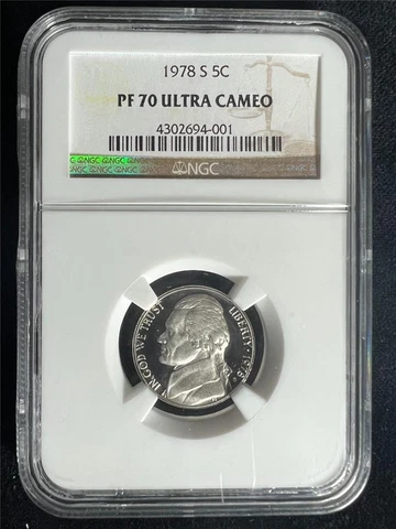 1978 Jefferson Nickels thumbnail