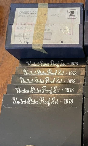1978 Proof Coin Sets thumbnail