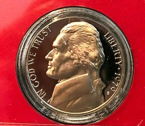 1979 Jefferson Nickels thumbnail